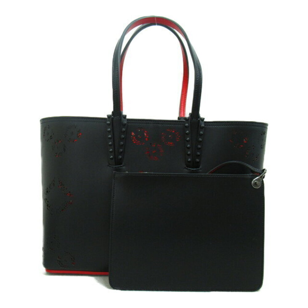 Christian Louboutin Kabata Tote Bag Calfskin Leather Black
